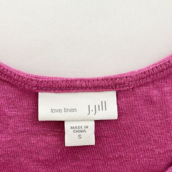 J Jill 100% Linen Side Panel Tank Top - Picture 5 of 7